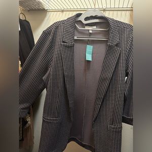 Printed blazer from Mauritius.